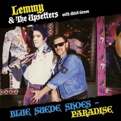 Vinyl Records Lemmy & The Upsetters With Mick Green ‎- Blue Suede Shoes LP Music