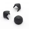 Black Standard 1/2" Cone Studs