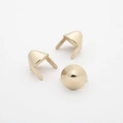 Gold English 77 Cone Studs