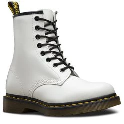 Dr. Martens 1460 White Smooth Dr. Marten 8 Eye Boots Guys