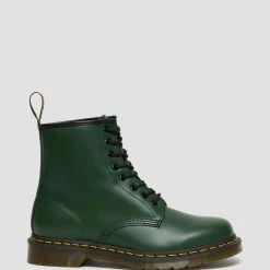 Dr. Martens 1460 Green Smooth Dr. Marten 8 Eye Boots