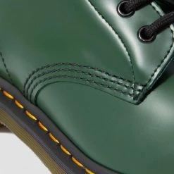 Dr. Martens 1460 Green Smooth Dr. Marten 8 Eye Boots