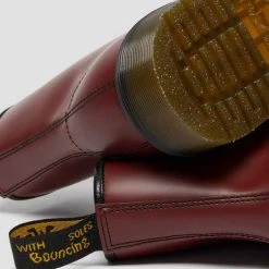 Dr. Martens Guys 1460 Cherry Red Smooth Dr. Marten 8 Eye Boots