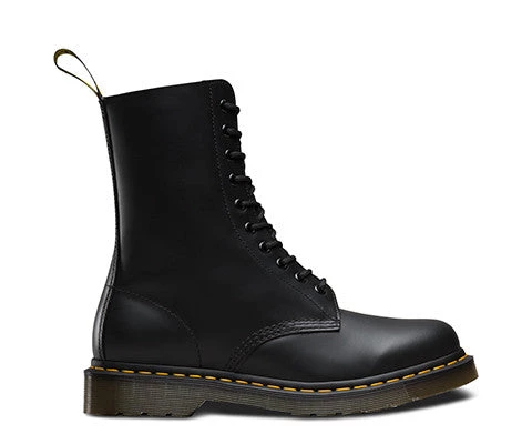 Dr. Martens 1490 Smooth Black Dr. Marten 10 Eye Boots Guys 4 Dr. Martens 1490 Smooth Black Dr. Marten 10 Eye Boots Guys