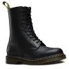 Dr. Martens 1490 Smooth Black Dr. Marten 10 Eye Boots Guys