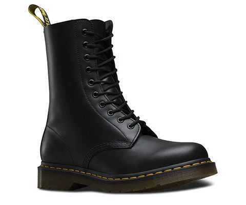 Dr. Martens 1490 Smooth Black Dr. Marten 10 Eye Boots Guys 3 Dr. Martens 1490 Smooth Black Dr. Marten 10 Eye Boots Guys