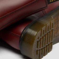 Dr. Martens 1490 Smooth Cherry Red Dr. Marten 10 Eye Boots