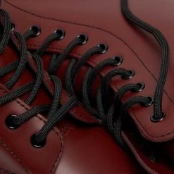 Dr. Martens 1490 Smooth Cherry Red Dr. Marten 10 Eye Boots