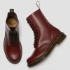 Dr. Martens 1490 Smooth Cherry Red Dr. Marten 10 Eye Boots 1 Dr. Martens 1490 Smooth Cherry Red Dr. Marten 10 Eye Boots