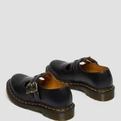 Dr. Martens 8065 Mary Jane Smooth Black Leather Gals