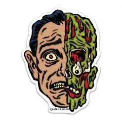 Retro-A-Go-Go Melted Man Sticker Stickers
