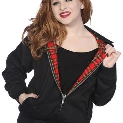 Banned Apparel Black Harrington Jacket UNISEX