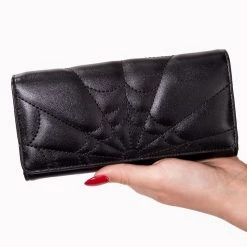 Banned Apparel Accessories Black Webbed Wallet