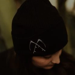 The Pretty Cult Accessories Scythe Pin Beanie