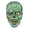 Retro-A-Go-Go Still Rotten Mummy Sticker