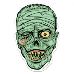 Retro-A-Go-Go Still Rotten Mummy Sticker