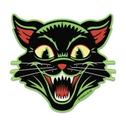Retro-A-Go-Go Frisky Kitty Sticker