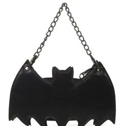 Banned Apparel Black Bat Handbag