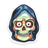 Retro-A-Go-Go Stickers Beware Reaper Sticker