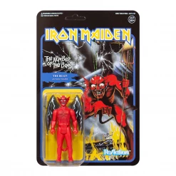Band Merchandise Iron Maiden ReAction Figure - The Number Of The Beast (Album Art) Other
