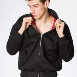 Banned Apparel Black Harrington Jacket UNISEX