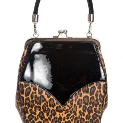 Banned Apparel Gals BettyLou Leopard Handbag