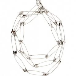 Banned Apparel Imperdible Safety Pin Necklace