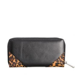 Banned Apparel Accessories Pandora Leopard Zip Wallet