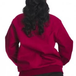 Banned Apparel Burgundy Harrington Jacket UNISEX