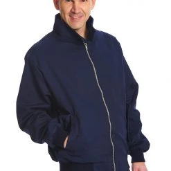 Banned Apparel Dark Blue Harrington Jacket UNISEX