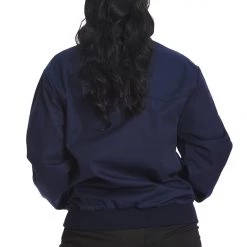 Banned Apparel Dark Blue Harrington Jacket UNISEX