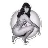 Retro-A-Go-Go Bettie Page Vixen Vinyl Sticker