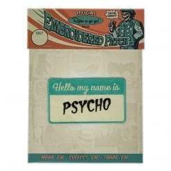 Retro-A-Go-Go My Name Is Psycho Patch Patches