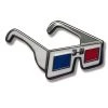 Retro-A-Go-Go 3D Glasses Enamel Pin Patches