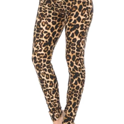 DeadRockers Bold Leopard Leggings
