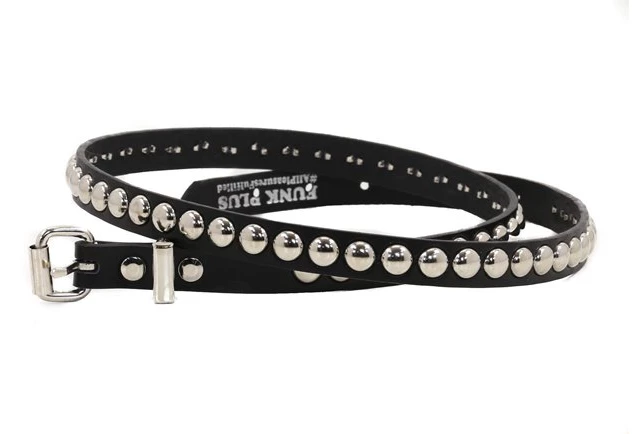 Funk Plus Single Rounds Spots Stud Belt Accessories 3 Funk Plus Single Rounds Spots Stud Belt Accessories