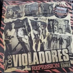 Vinyl Records Los Violadores - Represion En Vivo 1981 LP Music