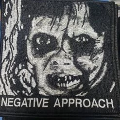 Band Merchandise Negative Approach Embroidered Patch Patches