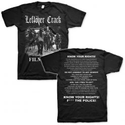 Band Merchandise Leftover Crack Film Cops Shirt Guys