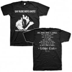 Band Merchandise Leftover Crack Gay Rude Boys Unite Shirt Guys