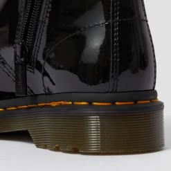 Dr. Martens 1490 Shiny Black Patent Lamper Boots Gals 17 Dr. Martens 1490 Shiny Black Patent Lamper Boots Gals