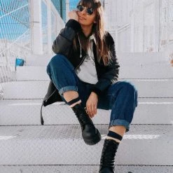 Dr. Martens Vegan Jadon II Mono Platform Boots