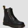 Dr. Martens 1460 Zipper Black Nappa Leather Boot Guys