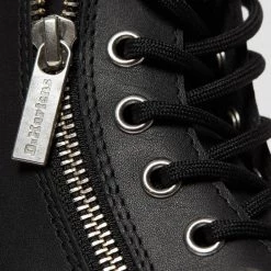 Dr. Martens 1460 Zipper Black Nappa Leather Boot Guys