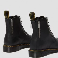 Dr. Martens 1460 Zipper Black Nappa Leather Boot Guys