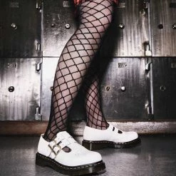 Dr. Martens 8065 Mary Jane Smooth White Leather