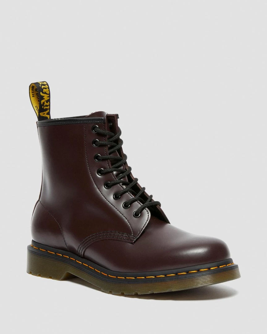 Dr. Martens 1460 Burgundy Smooth Dr. Marten 8 Eye Boots Guys 6 Dr. Martens 1460 Burgundy Smooth Dr. Marten 8 Eye Boots Guys