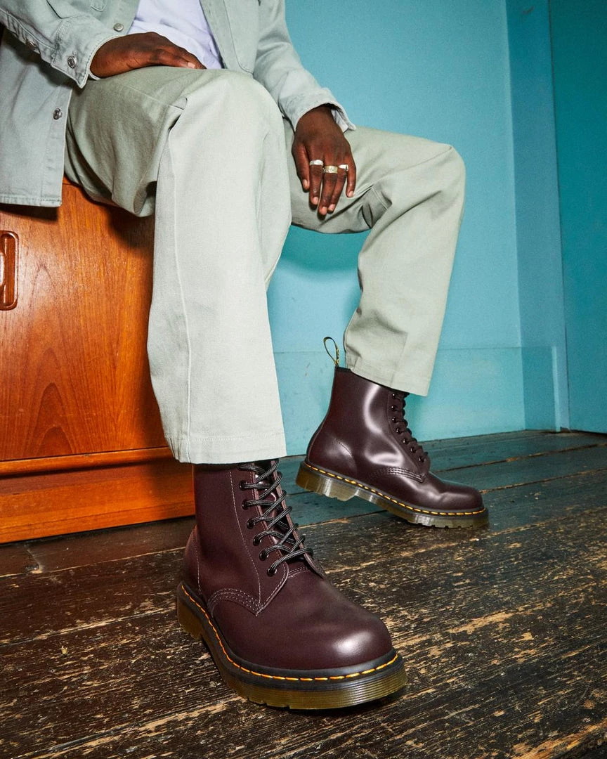 Dr. Martens 1460 Burgundy Smooth Dr. Marten 8 Eye Boots Guys 4 Dr. Martens 1460 Burgundy Smooth Dr. Marten 8 Eye Boots Guys