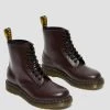Dr. Martens 1460 Burgundy Smooth Dr. Marten 8 Eye Boots Guys