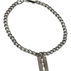 Funk Plus Razor Blade Chain Necklace